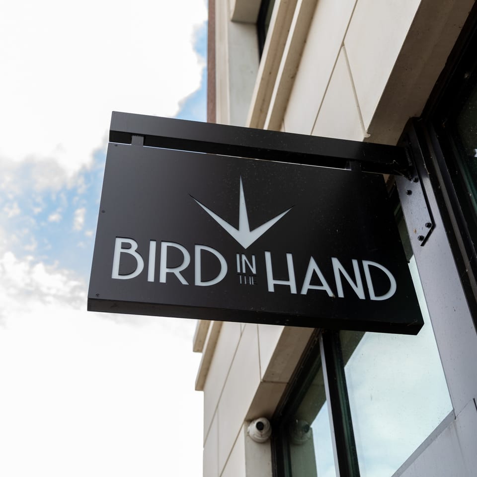 Bird in the Hand exterior sign
