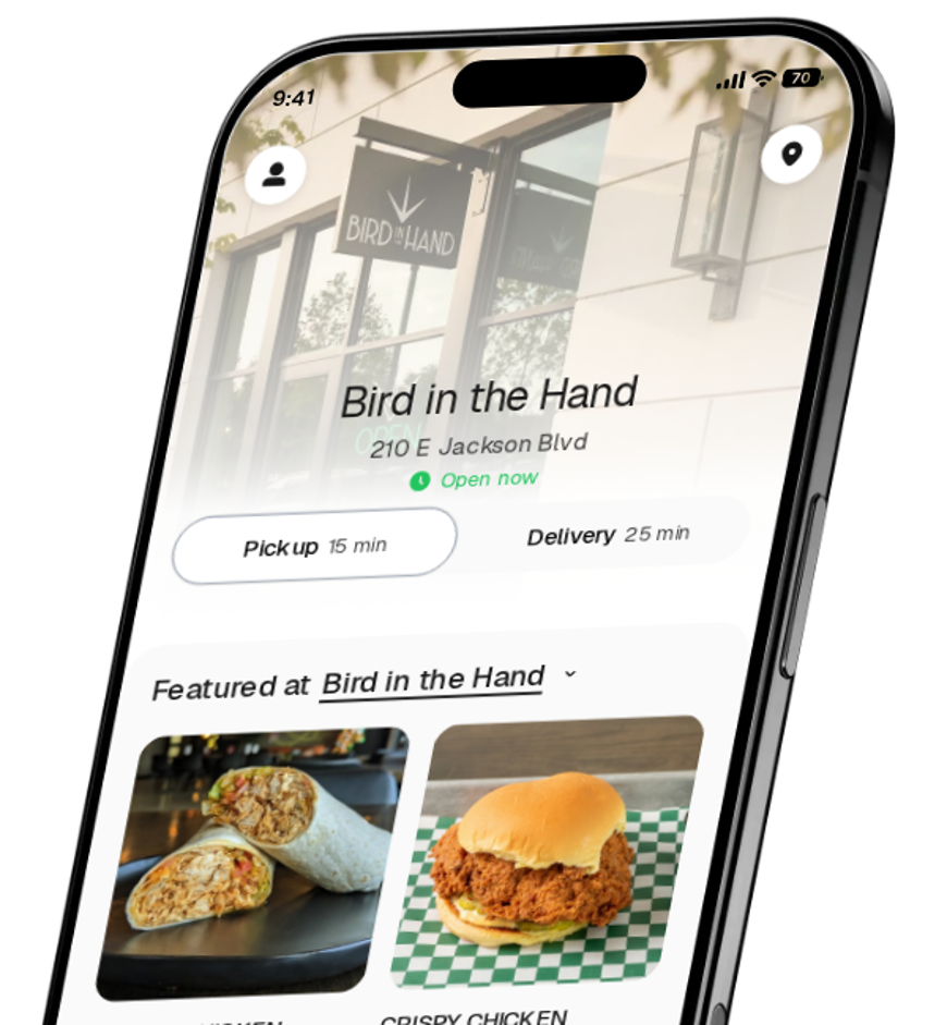 Bird in the Hand app preview