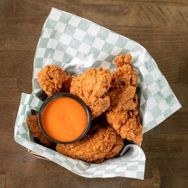 CRISPY CHICKEN TENDERS.
